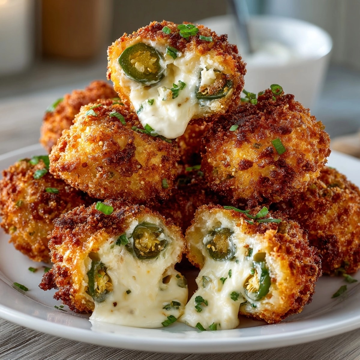 Homemade JalapeƱo Popper Stuffed Pretzel Bites: Cheesy, spicy, and perfectly soft baked treats.