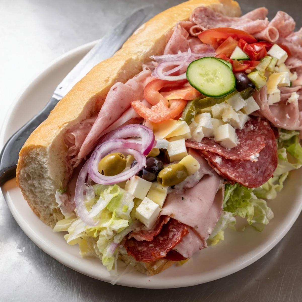 Savory Flavor Mash-Up Sandwiches on toasted rolls, enjoy a bite of perfection!