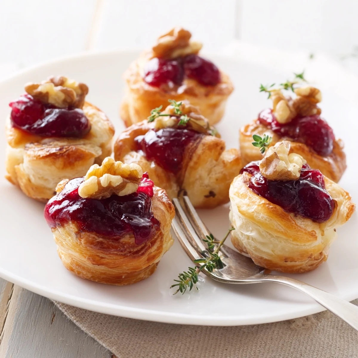 Cranberry Brie Bites