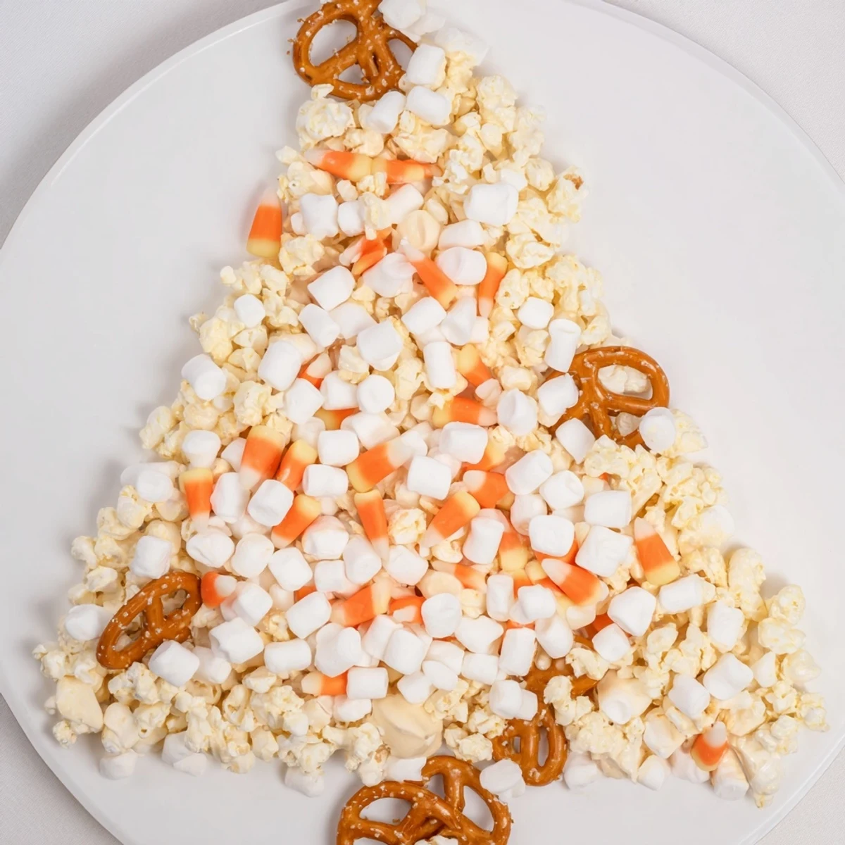 This Candy Corn Spooky Board is a visually stunning mix of orange, white, and yellow for snack time.