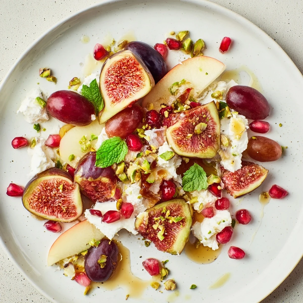 Winter Fruit: Fig and Date Snowdrift Platter
