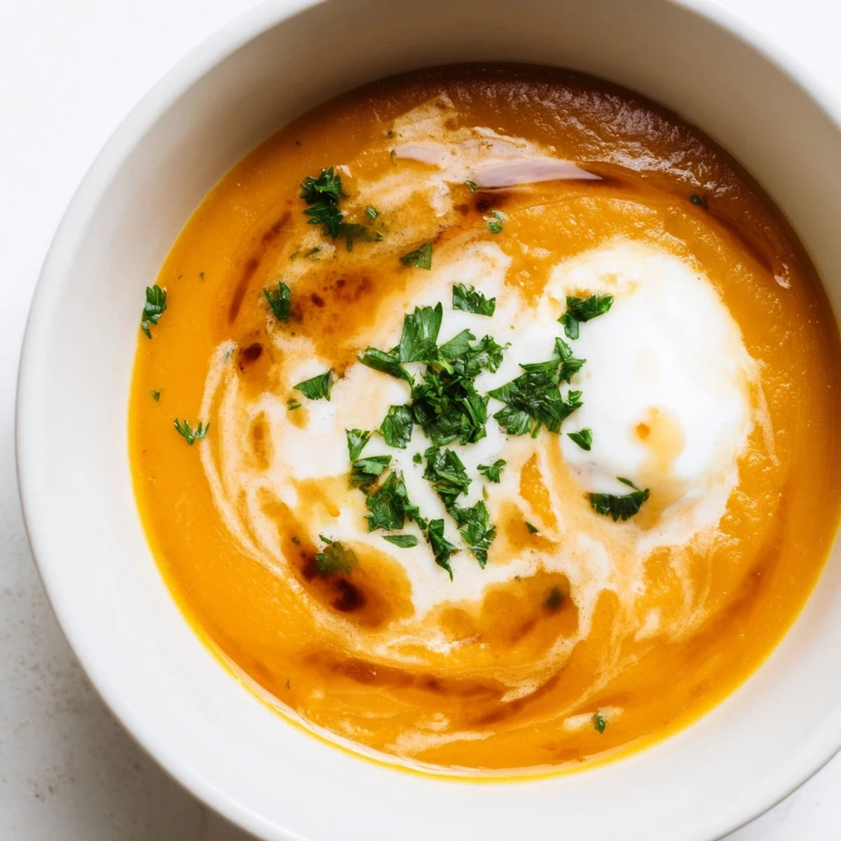 Golden Sweet Maple Carrot Soup, smoothly blended, offers a comforting, aromatic experience.