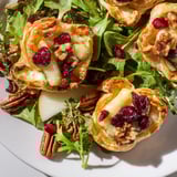 Cranberry Brie Flower Bites