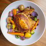 Sheet Pan Chicken Cranberry