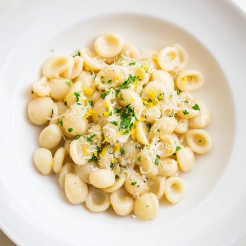 Steaming 15-Minute Creamy Garlic Butter Ditalini pasta coated in a rich, velvety and cheesy sauce.