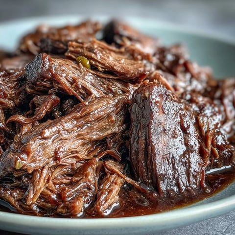 Slow cooker Mississippi-style ranch beef with tender shredded meat, melted butter, and tangy pepperoncini peppers on toasted sandwich rolls.