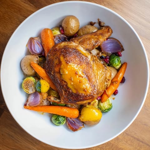 Sheet Pan Chicken Cranberry