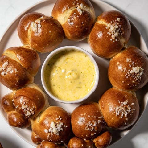 Pretzel Wreath Dip Ring