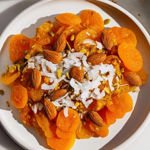 Almonds and Dried Apricots