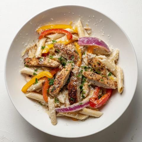 Bold creamy Cajun chicken pasta