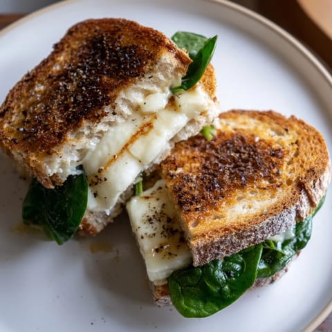 Crispy Halloumi Grilled Cheese