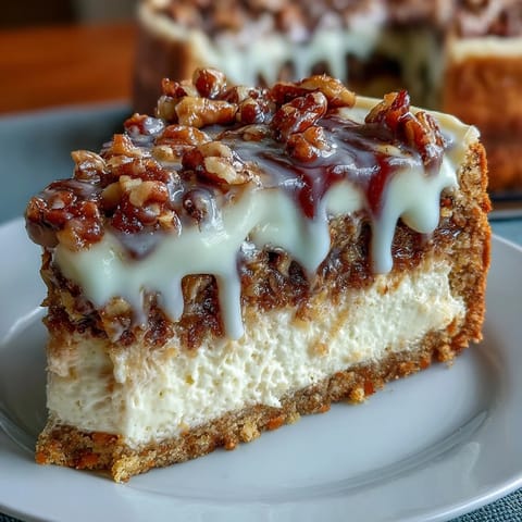Carrot Cake Cheesecake Bars