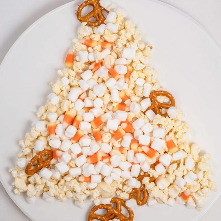 This Candy Corn Spooky Board is a visually stunning mix of orange, white, and yellow for snack time.