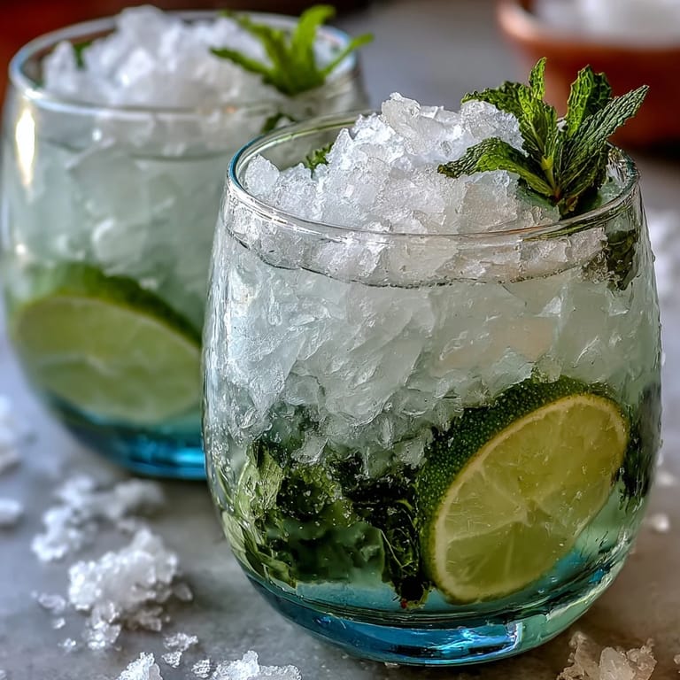 Refreshing Cinco de Mayo Margarita Mocktail with bright lime and orange flavors, sparkling water, and classic salted rim for a festive mocktail