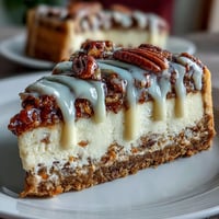 Creamy carrot cake cheesecake bars with a rich cream cheese frosting, perfect for spring dessert platters.